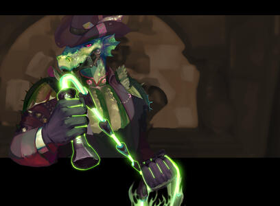 Character Illustration from larger group picture 2025