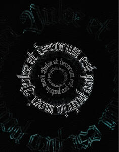 lettering art done for device backdrop made in Procreate and Illustrator