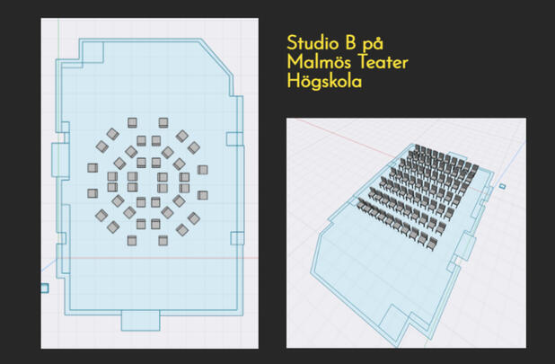 Banalitet 2/3 My main contribution to this was text, costume design, marketing material, stage design and seating layout.