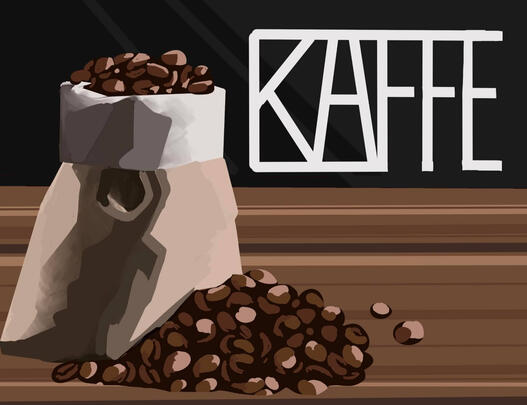 Banalitet 1/3 "Coffee". A number about self-image, energy and 1920s noir in a collection of shorter performances. Project lead: Sara Khaledi.